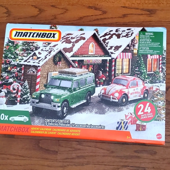Mattel Toys Matchbox Advent Calendar 24 Days Vehicles Cars 14 Mattel Toys Matchbox Advent Calendar 24 Days Vehicles Cars 14